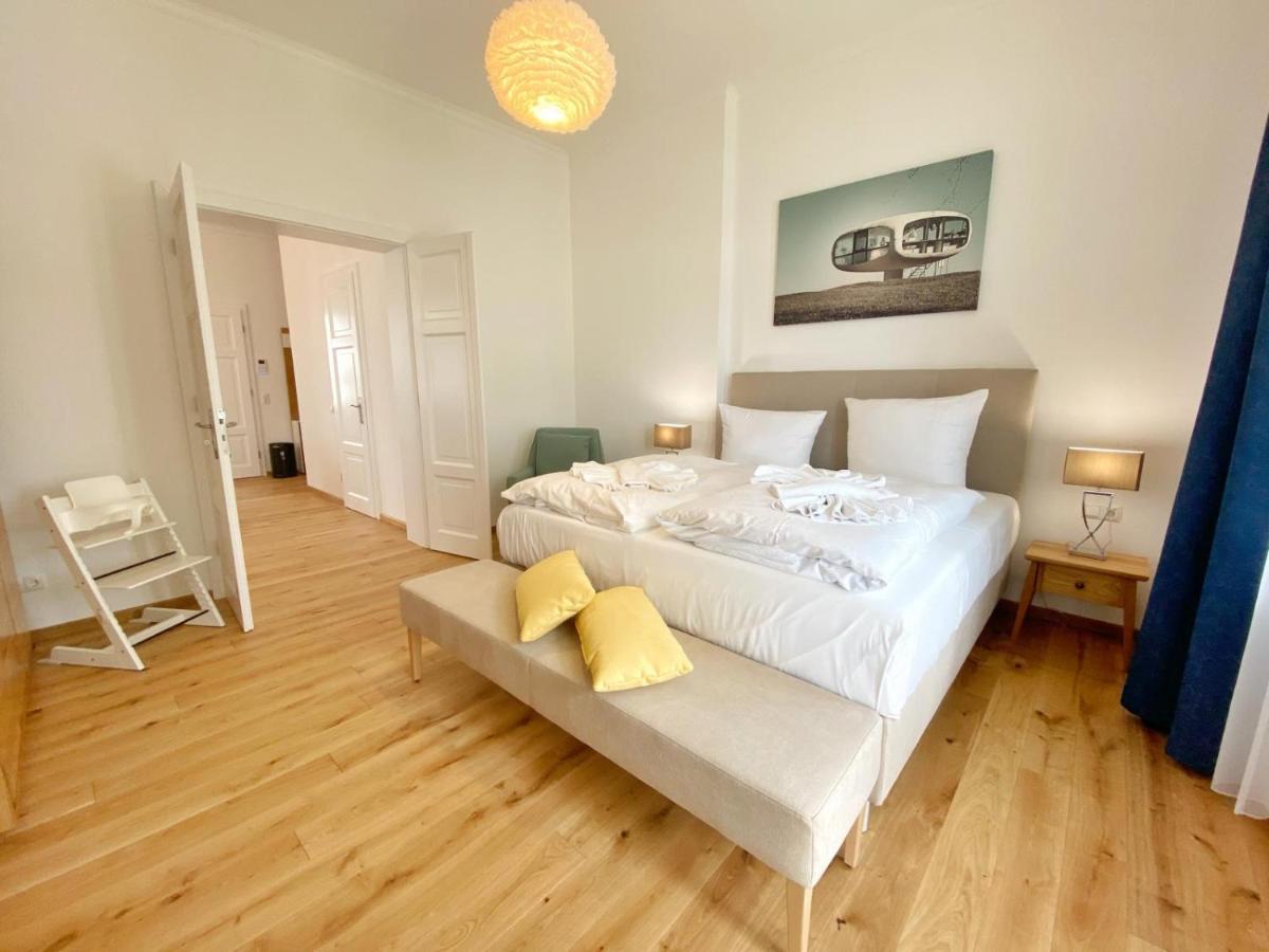 Villa Jenny - Ferienappartement 1 Mit Meerblick Sassnitz Esterno foto